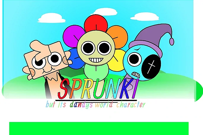 Sprunki but its dandys world characters (1) | Whimsical Character Music Mod