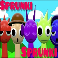 Crazy Sprunki 3D