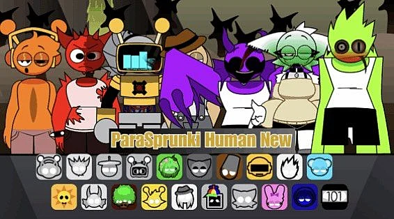 ParaSprunki New Human