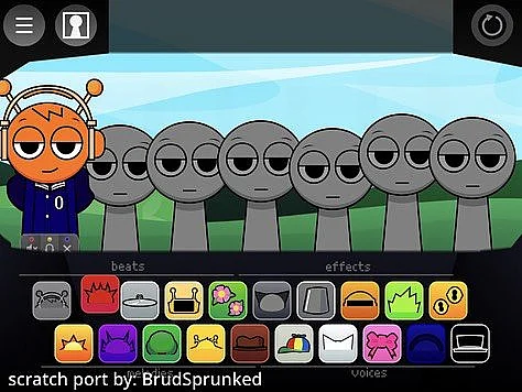 Parodybox: Sprunki new human