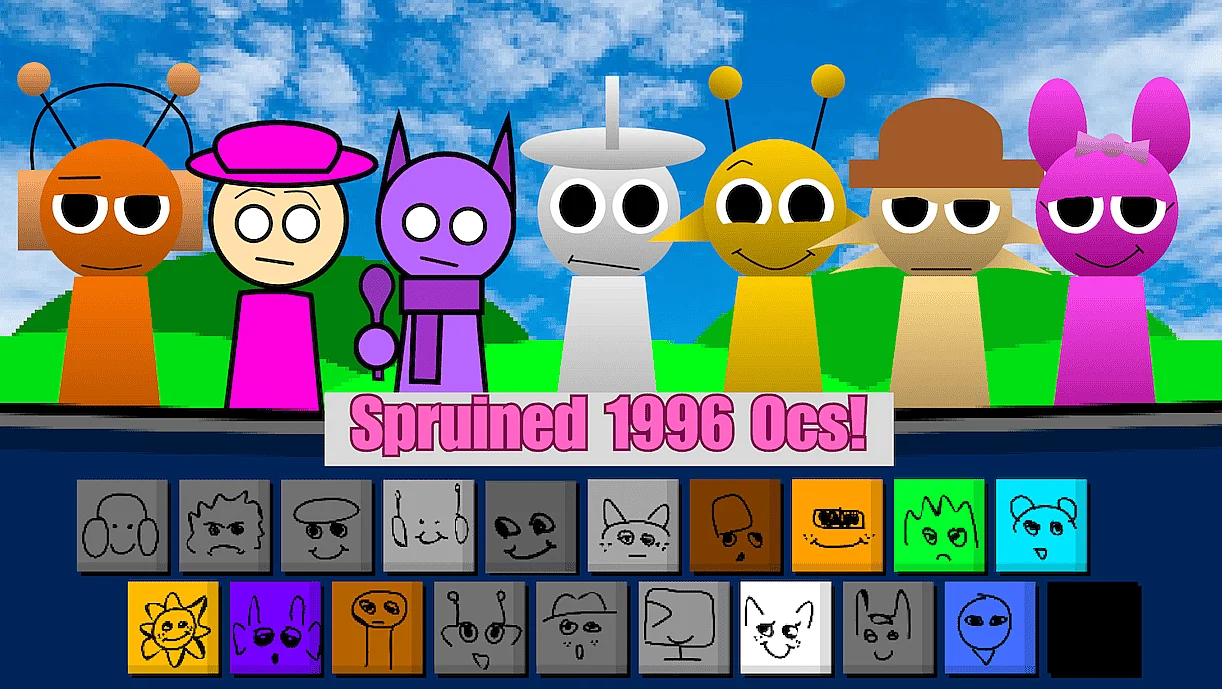 Spruined 1996 Ocs!