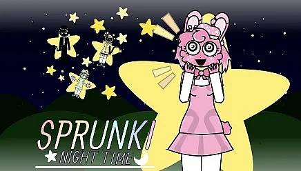 Sprunkey Night Time human edition