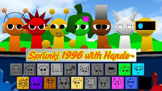 Sprunki 1996 But with Hands