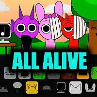 Sprunki but everyone is alive