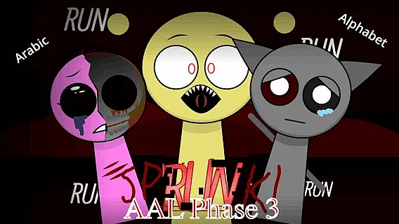 Sprunki Alphabet lore Arabic Phase 3