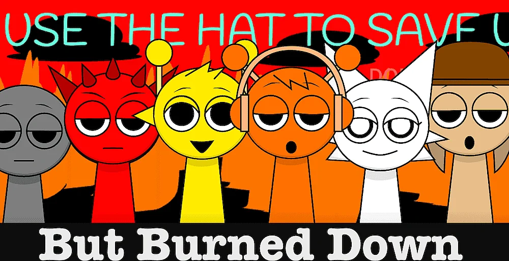 Sprunki But Burned Down Mod