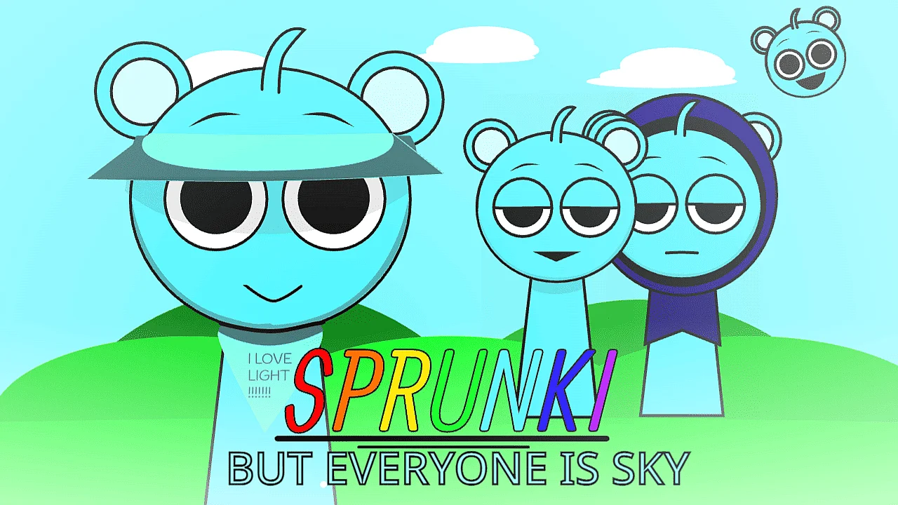 Sprunki But Everyone Is Sky