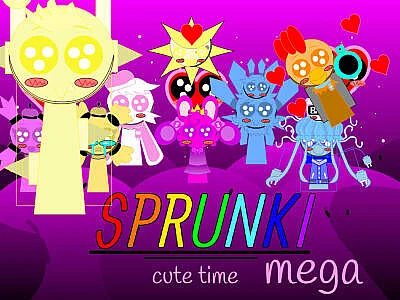 Sprunki Cute Time Mega!!!