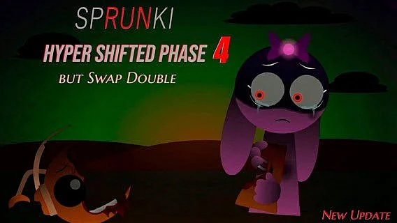 Sprunki HyperShifted Phase 4 but Swap Double