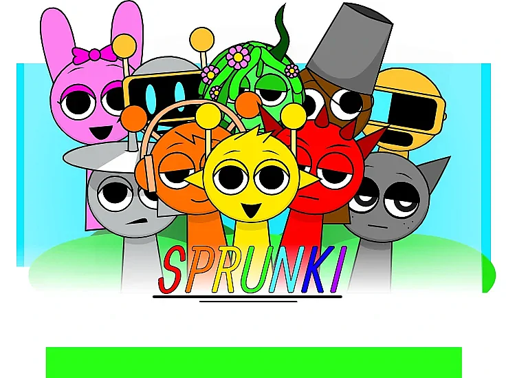 Sprunki in Scratch +Slots remix