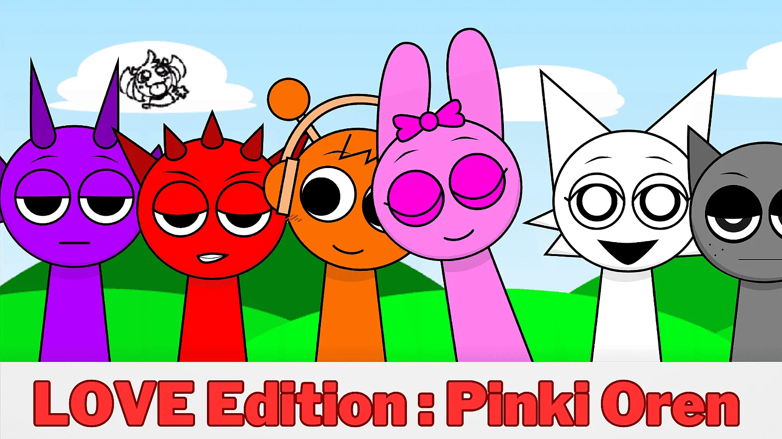 Sprunki Love Edition: Pinki Oren