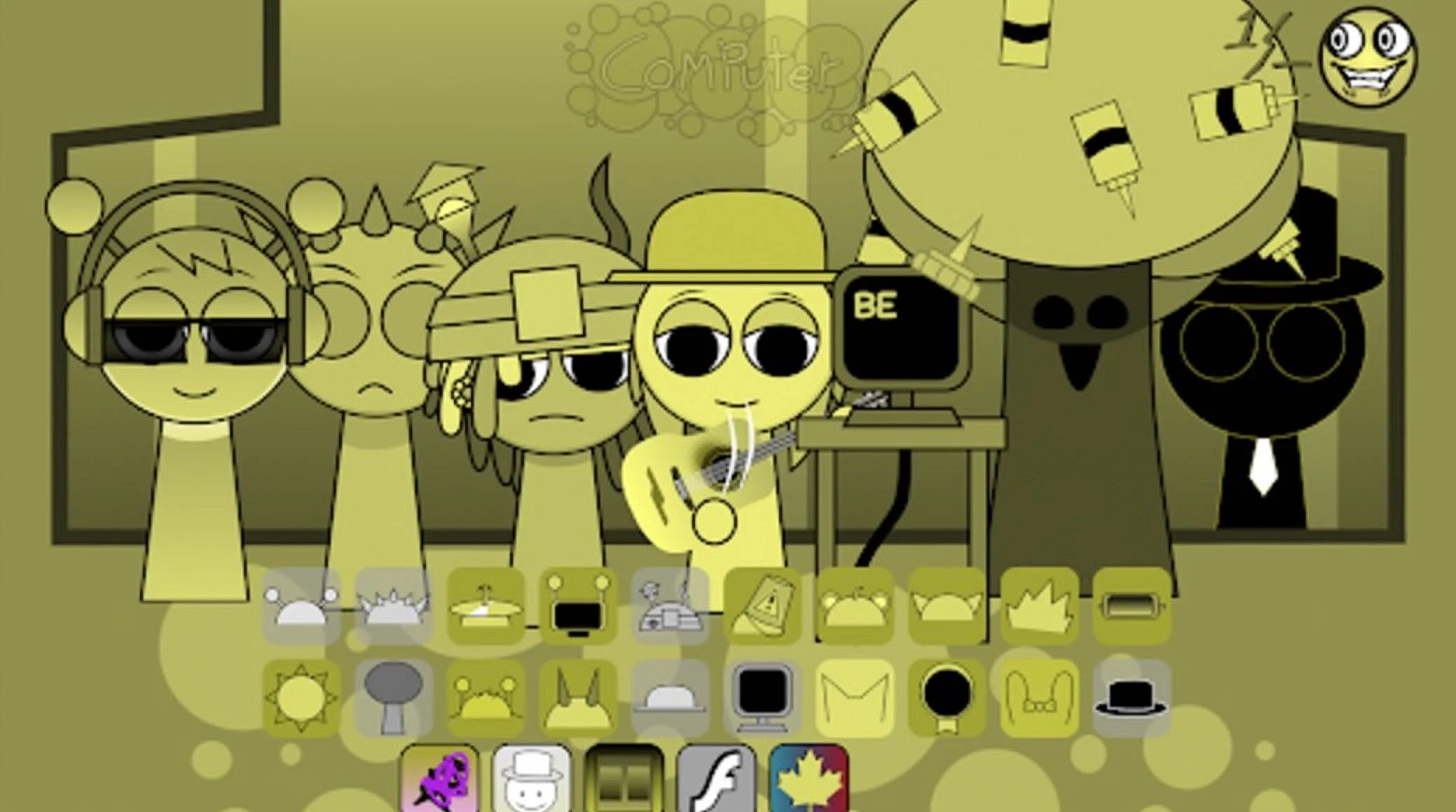 Sprunki Mostaza | Craft Unique Beats and Remix Your Music