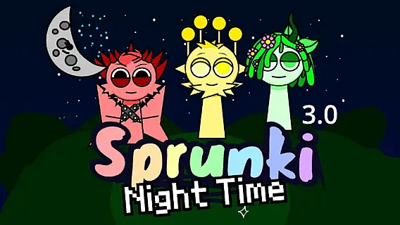 Sprunki Night Time 3.0