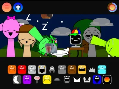 Sprunki Nightly but kiwi ruined it