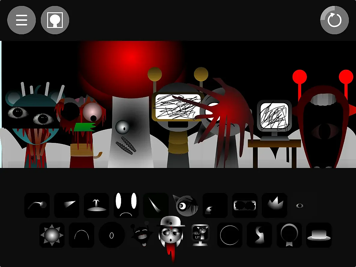 Sprunki Phase 13 Original | Sculpt Psychedelic Beats Online