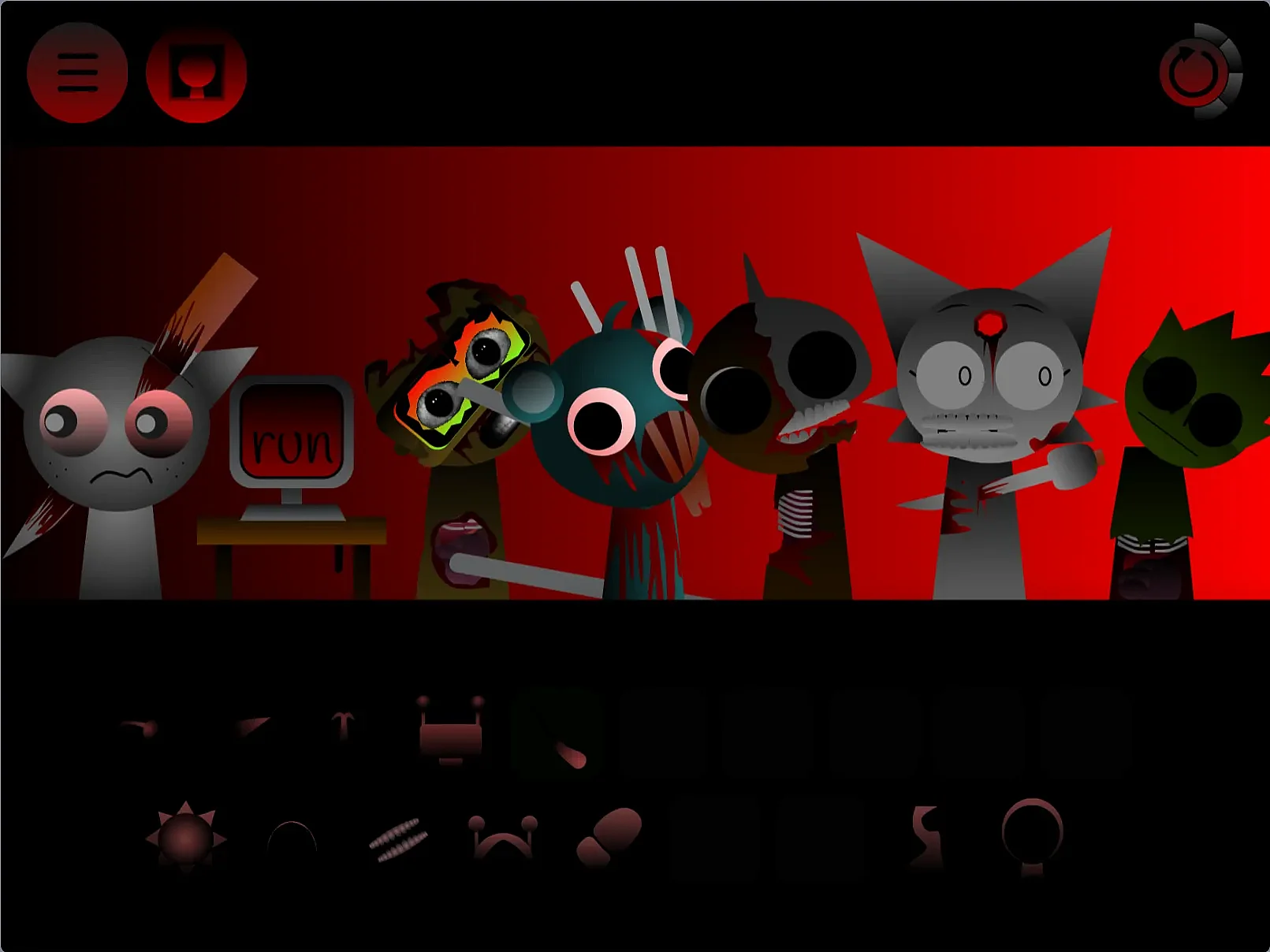 Sprunki Phase 90 | Create Unique Glitchy Beats Online