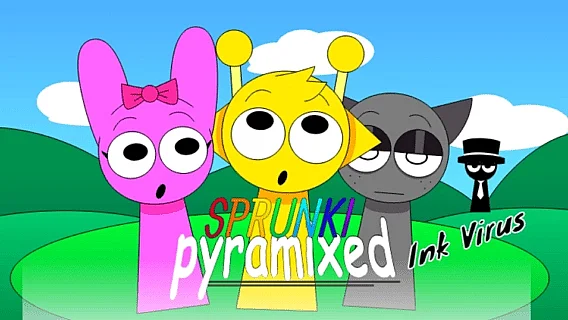 Sprunki Pyramixed: Ink Virus