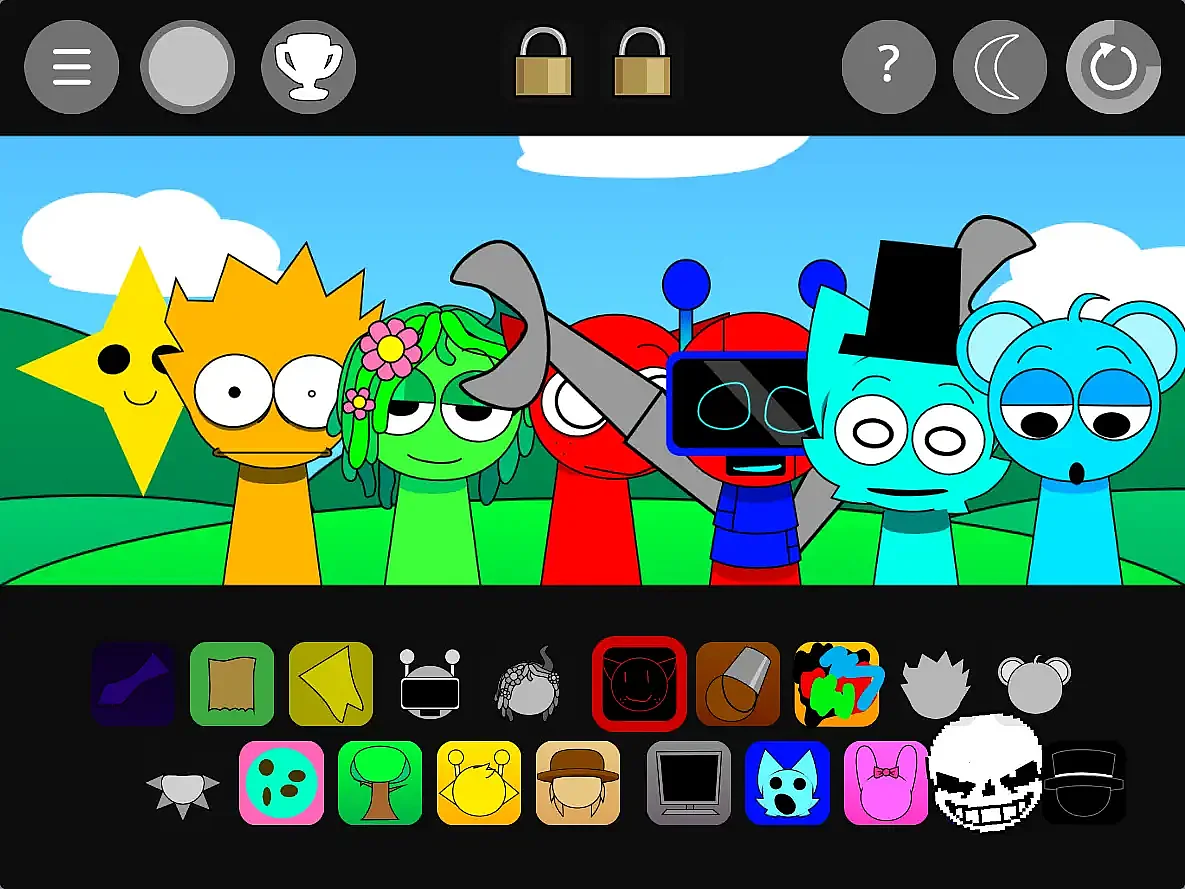 Sprunki Pyramixed OC | Create Unique Beats Online