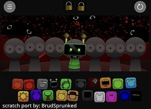 Sprunki Pyramixed Pixel Bot