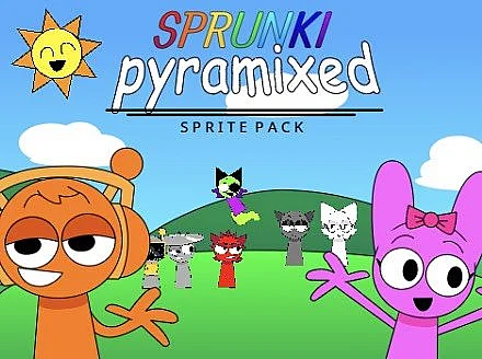 Sprunki Pyramixed Sprite Pack