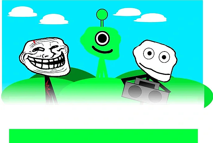 Sprunki Replaced with Trollges | Horror Music Mod with Creepy Faces