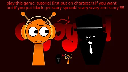 Sprunki Retake but all sprunki afraid of black-all reactions