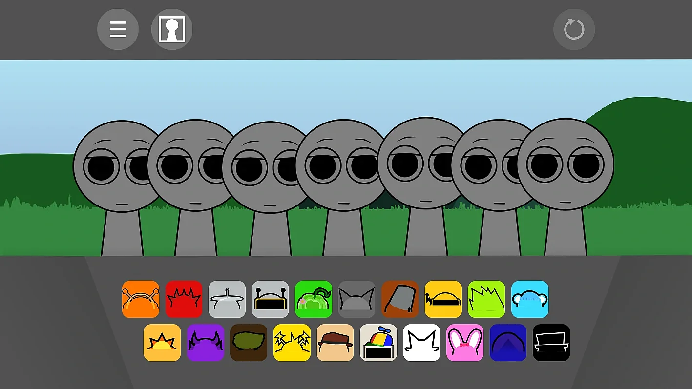 Sprunki Retake but black got cancelled remix Sprunki Retake: But Black Cancelled Remix | Lost Sprunki Mod