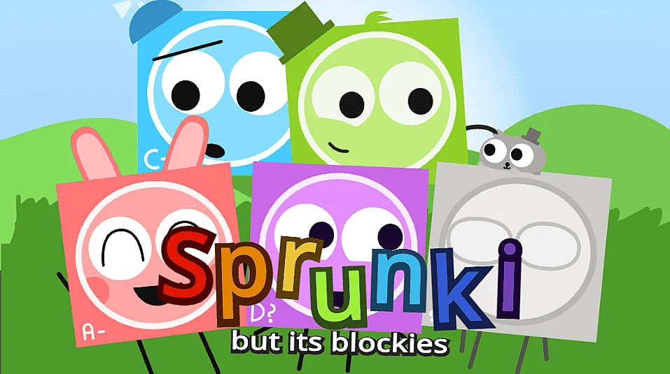Sprunki Retake But It's Blockies