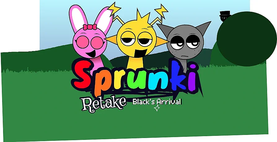 Sprunki Retake_ Black's Arrival Sprunki Retake: Black's Arrival | Dark Musical Horror Mod