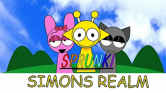 Sprunki Simon's Realm | Remix Sprunki Beats & Create Online