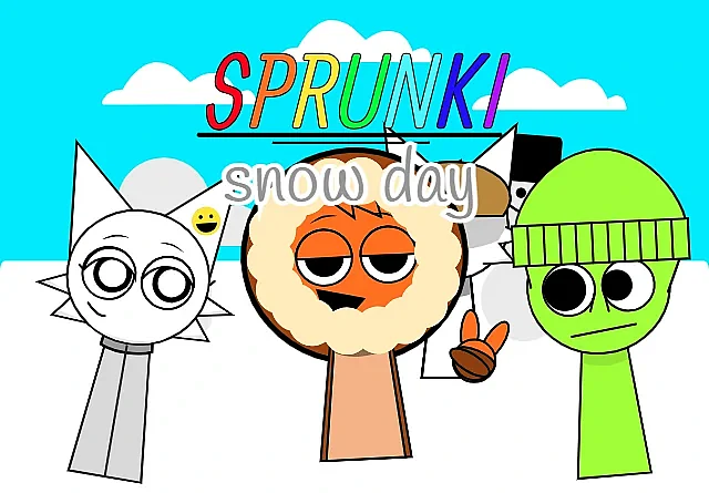 Sprunki Snow Day