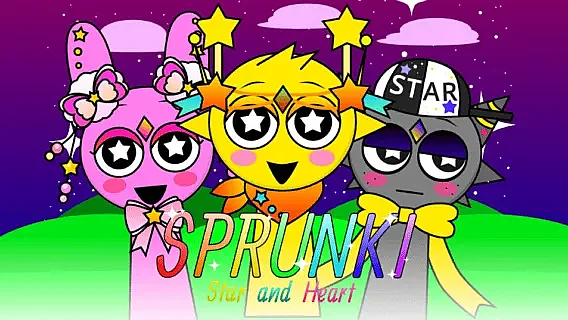 Sprunki Star and Heart