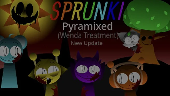 Sprunki Wenda Treatment but Pyramixed New!